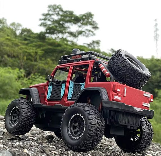 Metal Jeep Toy for Kids | Die-Cast Off-Road Car Model & Pull Back Toy UAE