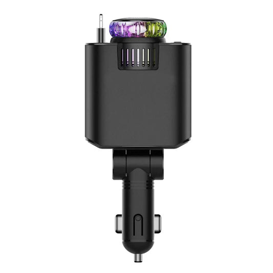 5-in-1 Starlight Car Charger Fast Charging USB Car Adapter with Ambient Light