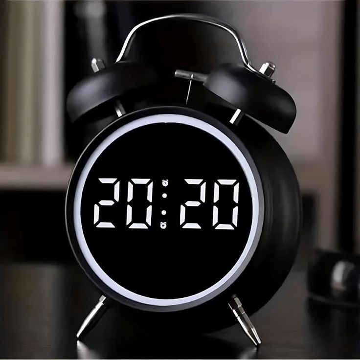LED Digital Alarm Clock with Clear Display