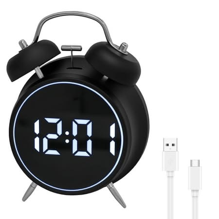 LED Digital Alarm Clock with Clear Display