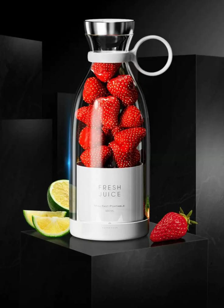 Portable Electric Blender – Rechargeable Mini Smoothie Maker