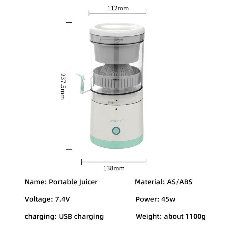 Denx Automatic Fruit Juicer – Fresh Juice Anytime 🍊