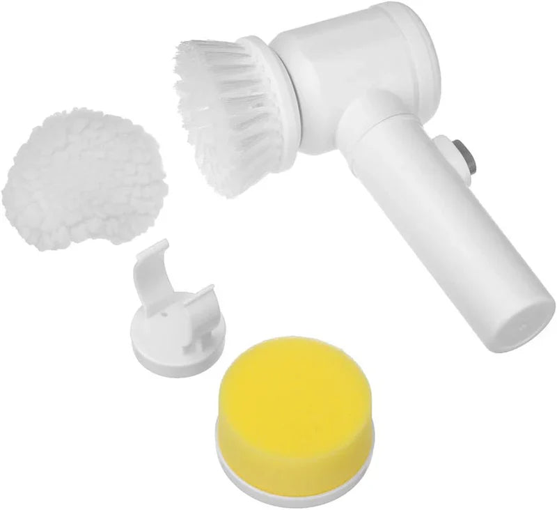 Cleaning Magic Electric Brush (5-in-1) – Multi-Purpose Power Scrubber ✨