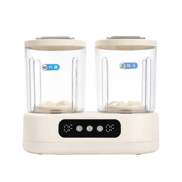Double Bucket Mini Washing Machine – Compact Twin Tub Washer ✨