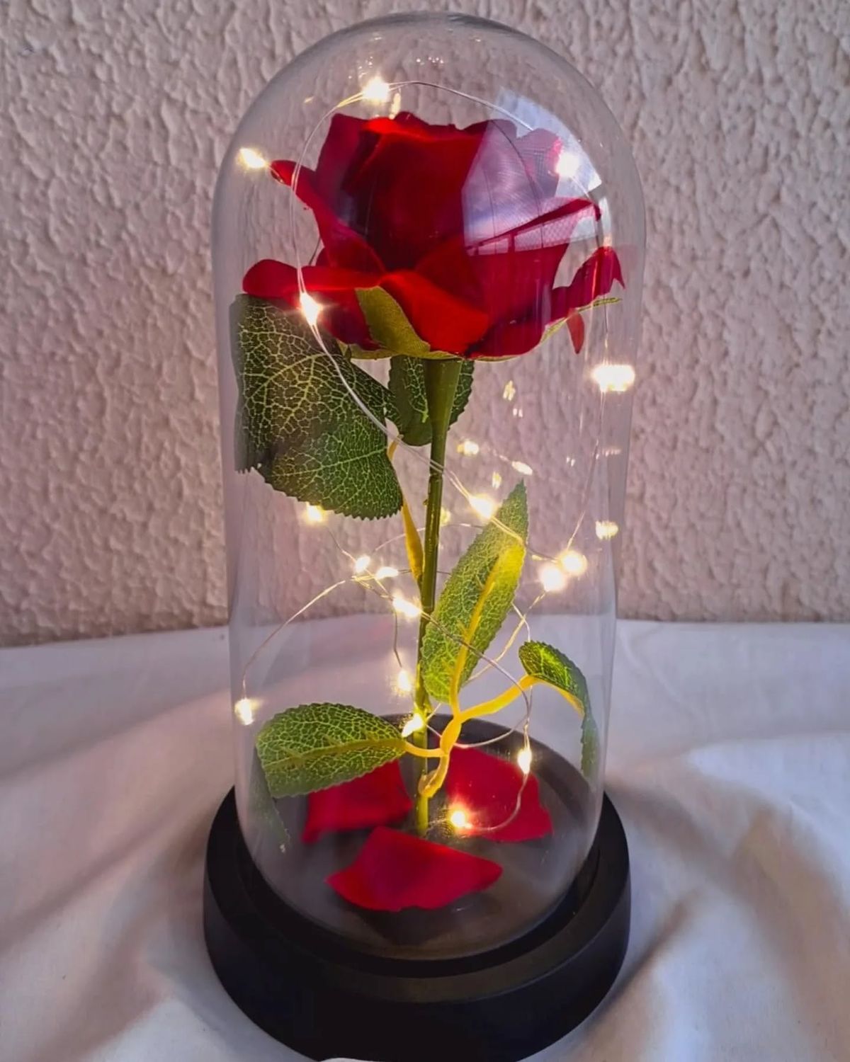 Rose Lamp Romantic LED Light – Luxury Valentine & Anniversary Gift