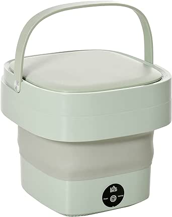 Foldable Mini Laundry Machine Portable Washing Machine for Travel & Home