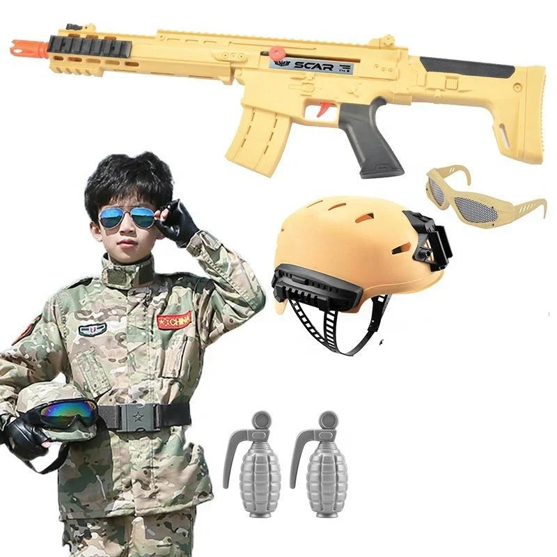 Police Gun Toy for Kids | Light & Sound Action Play Gun Set UAE