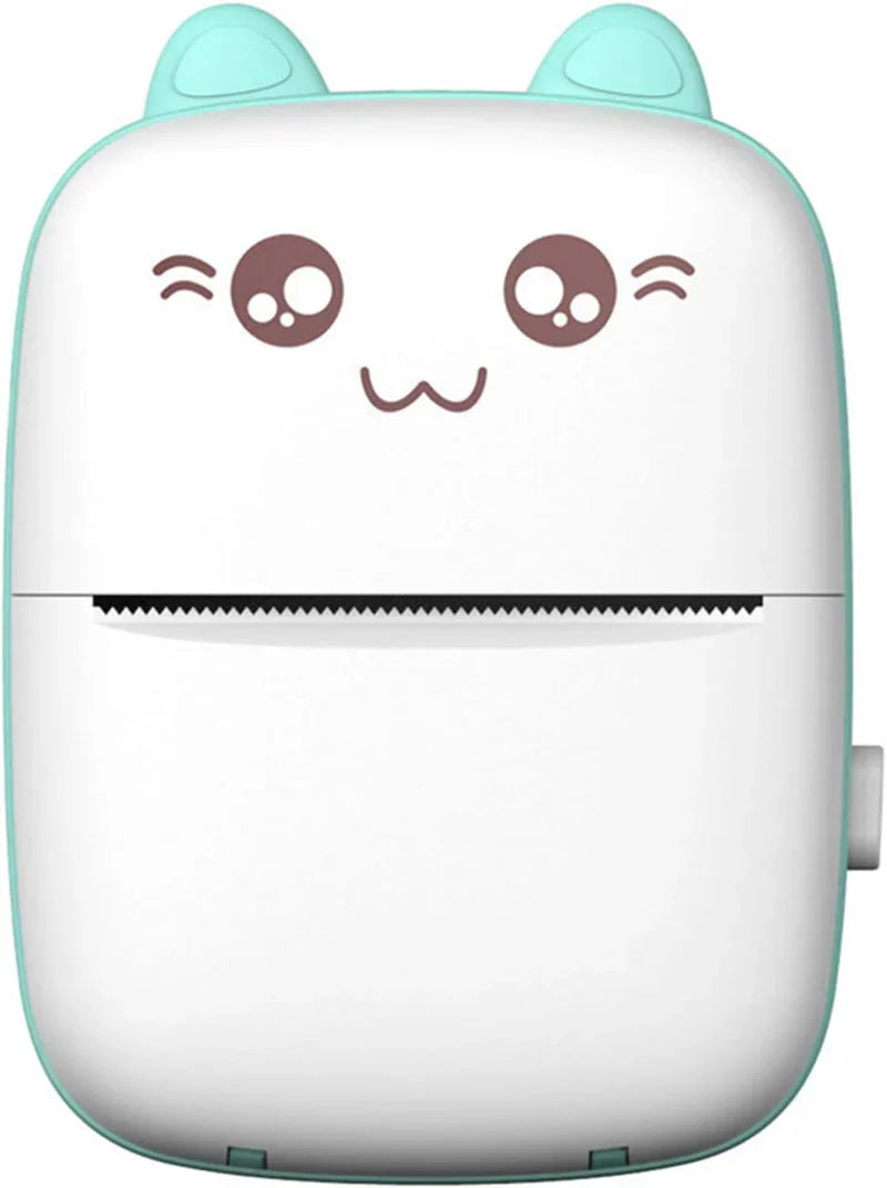 Portable Mini Pocket Printer Bluetooth Thermal Printer for Mobile | Wireless Inkless Printing