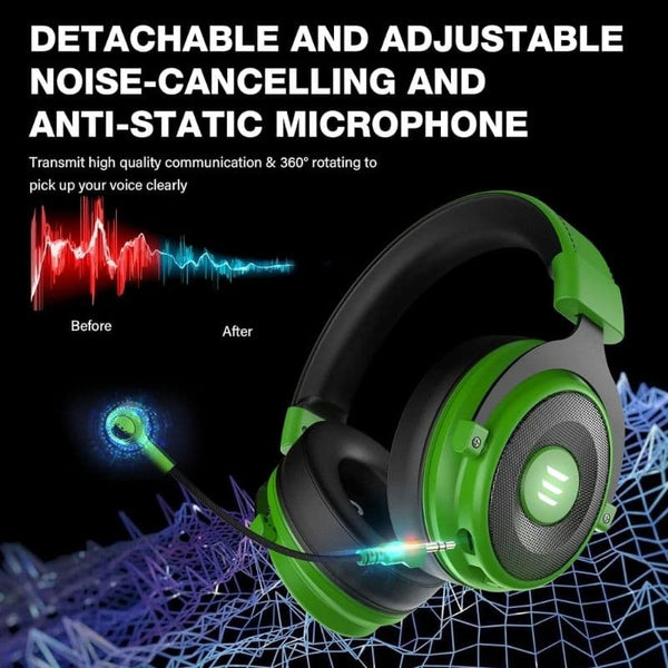 Pro 2-in-1 Gaming Headset | Wireless & Wired RGB Headphones with Mic UAE 🎮🎧