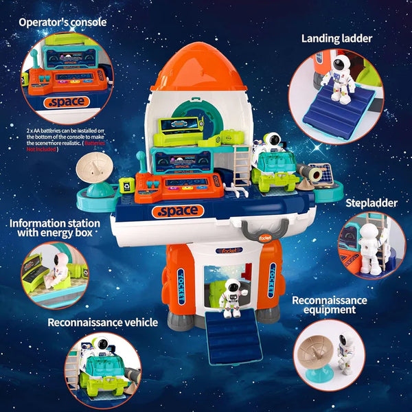 Rocket Space Toys for Kids | Educational Space Shuttle Playset & STEM Toys UAE