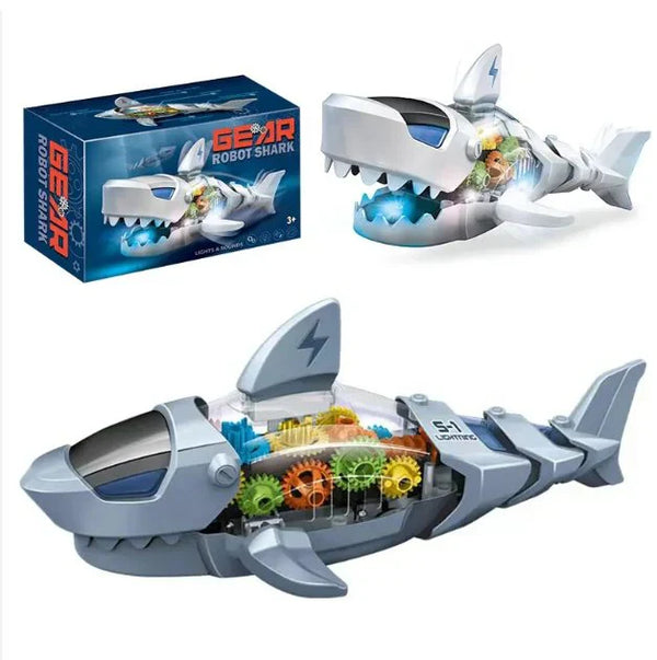 Universal Shark Toy with Light | LED Musical Swimming Shark Toy for Kids UAE 🦈💡